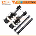 Set of 4 Complete Struts Springs with Mounts & Shocks for Nissan Sentra (2007–2012)