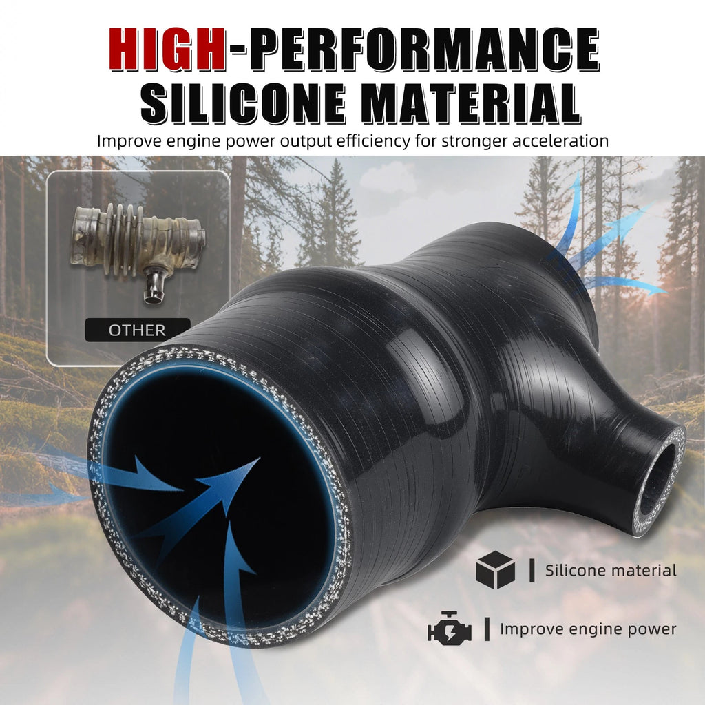 Silicone Air Intake Hose Kit for Can-Am Maverick X3 R Max R (2017–2019)
