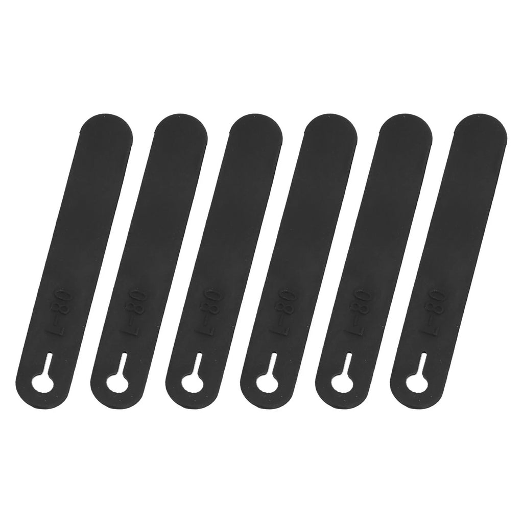 Set of 6 Rubber Bands for Motorcycle Cable Management