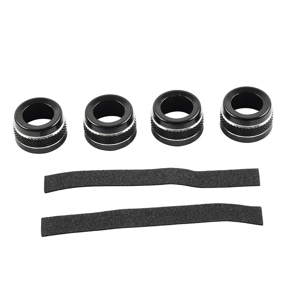 Center Air Conditioner Outlet Vent Ring Cover for Ford Bronco Sport (2021–2024) Black