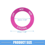 Engine Start Button Sticker for Dodge Charger Challenger (2015-2023)