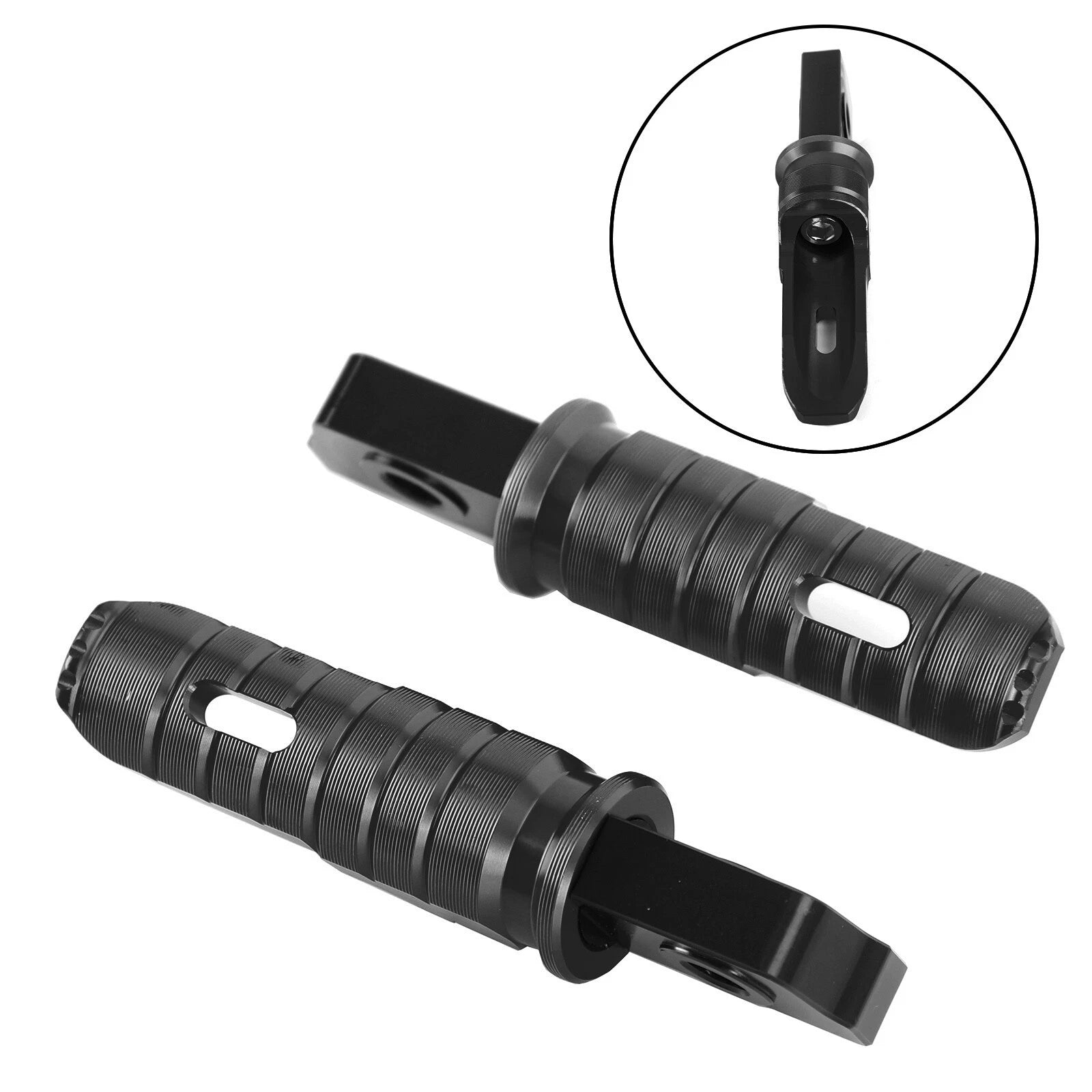 Front Footrests Foot Pegs for Aprilia GPR 125 150 250 APR150 RS125 TUONO125 (2000–2023)