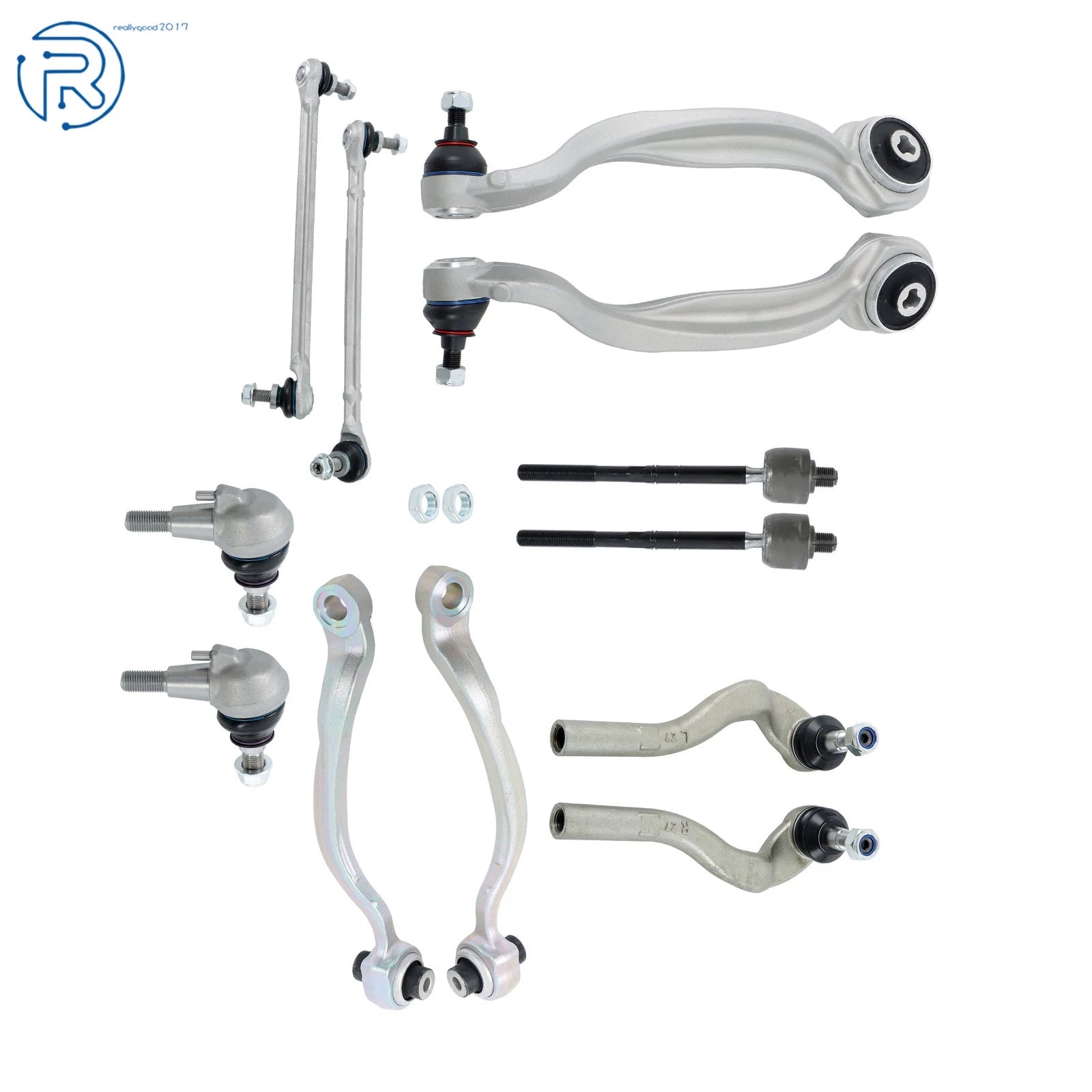 12PC Front Control Arm Set for Mercedes-Benz E400 (2014)