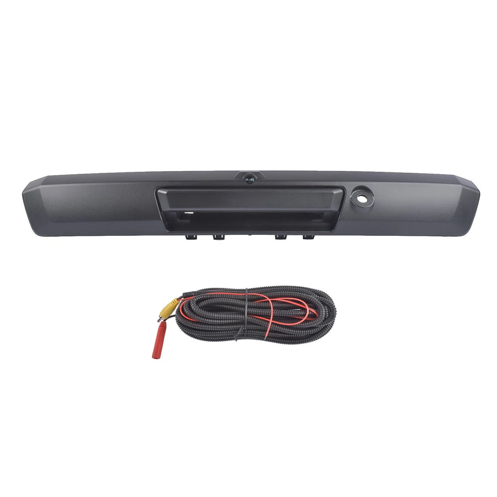 Black Tailgate Handle & Camera for Ford F-250 F-350 (2017–2020)