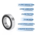 Deep Groove Ball Bearing 32x58x13mm for Scooter Skateboard (P0)