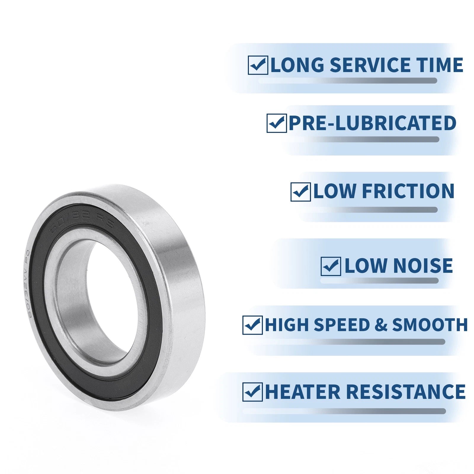 Deep Groove Ball Bearing 32x58x13mm for Scooter Skateboard (P0)