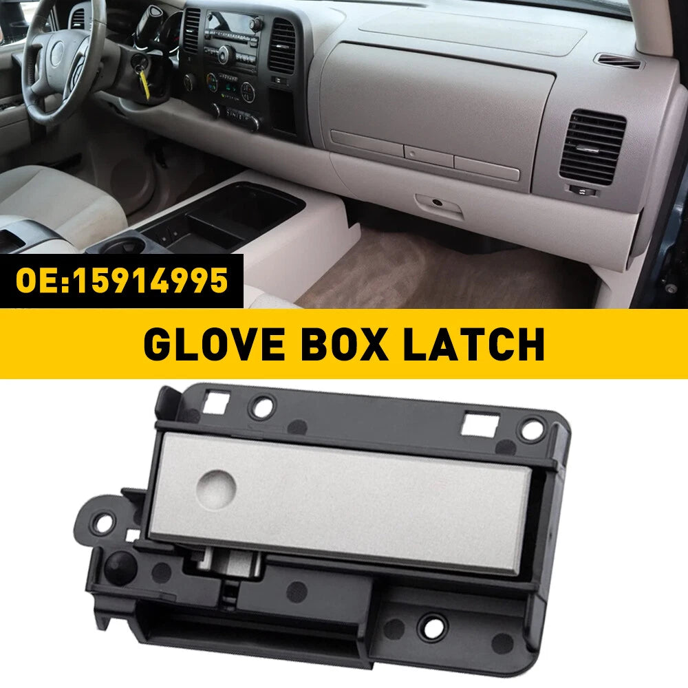 Upper Glove Box Door Latch Handle for GMC Sierra 2500 HD 3500 HD (2008–2014)