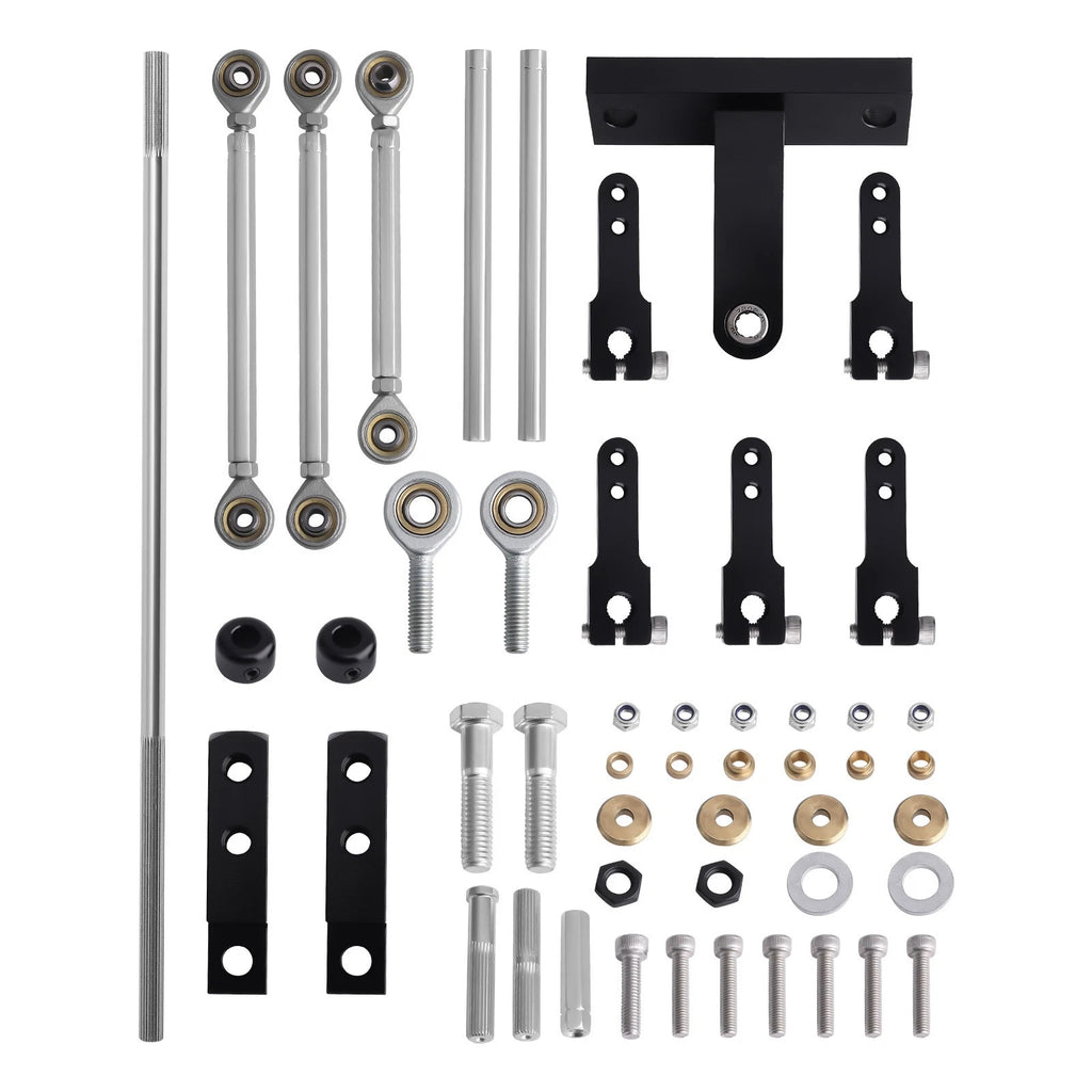 Dual Side Mount Throttle Linkage Kit for Universal Carburetor (YYYY–YYYY)