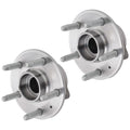 Set of 2 Wheel Hubs for Chevy Sedan (Rear Left Right)