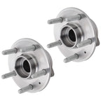Set of 2 Wheel Hubs for Chevy Sedan (Rear Left Right)