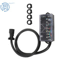 7 Way Trailer Cable with 7 Pin Plug for RV Trailer (6/8FT)