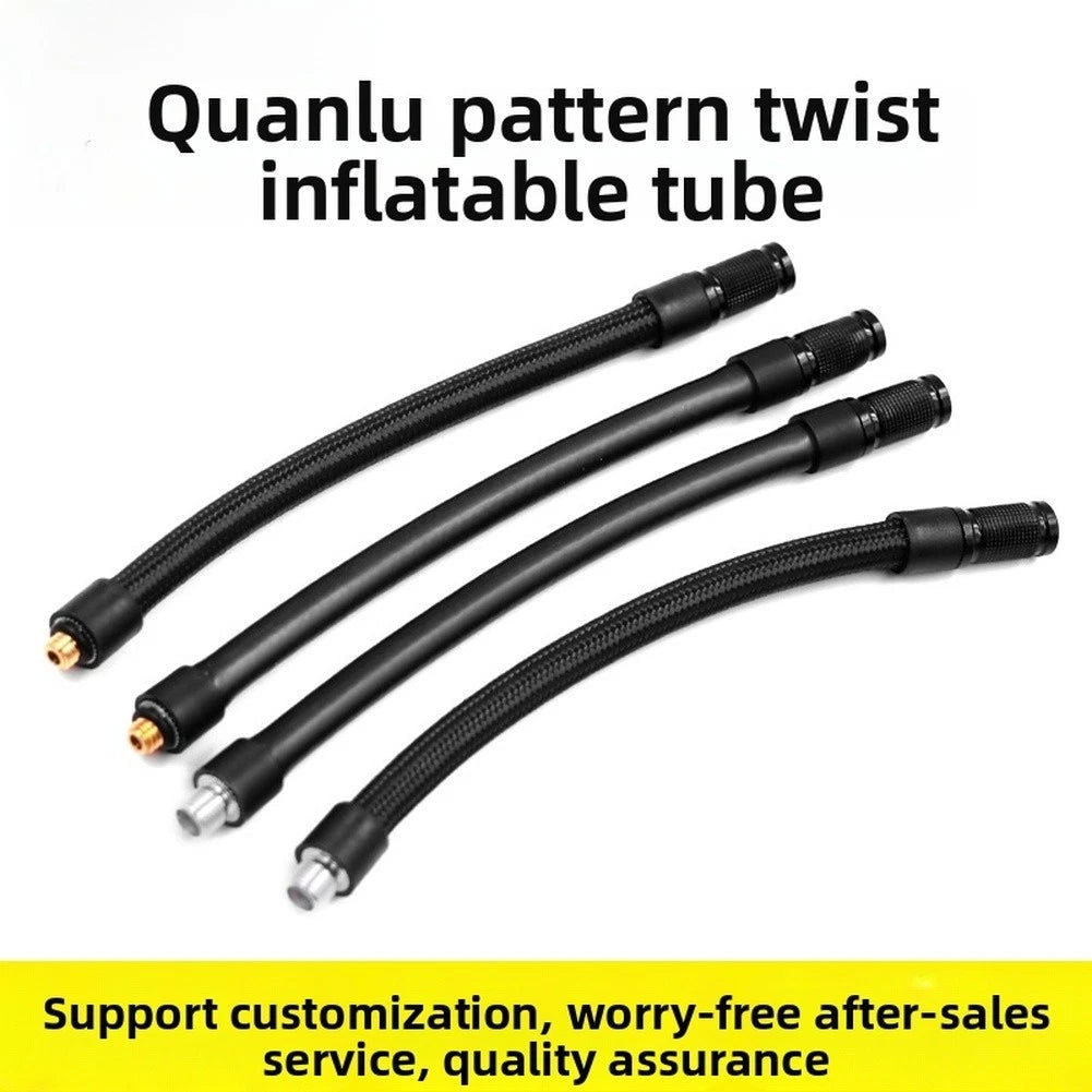 Air Pump Hose Extension with M6 M8 Thread Adapter for Cars