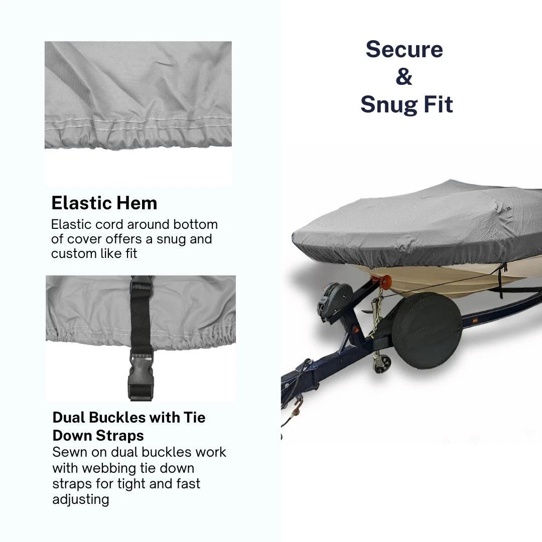 Waterproof Storage Cover for Larson Escape 254 Bowrider