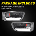 Interior Door Handle Set of 4 for Toyota Camry (2002–2006) Gray