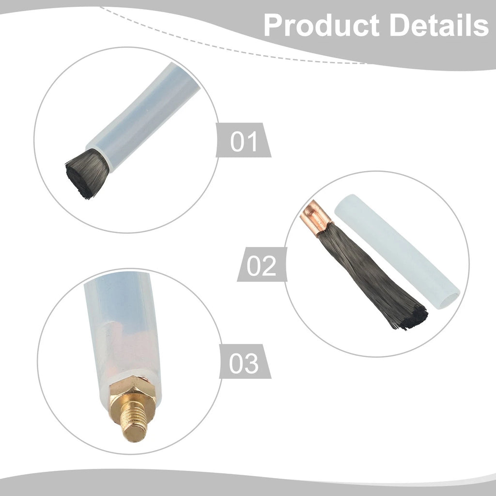 Carbon Brush for Weld Cleaning and Pickling in Stainless Steel Welding