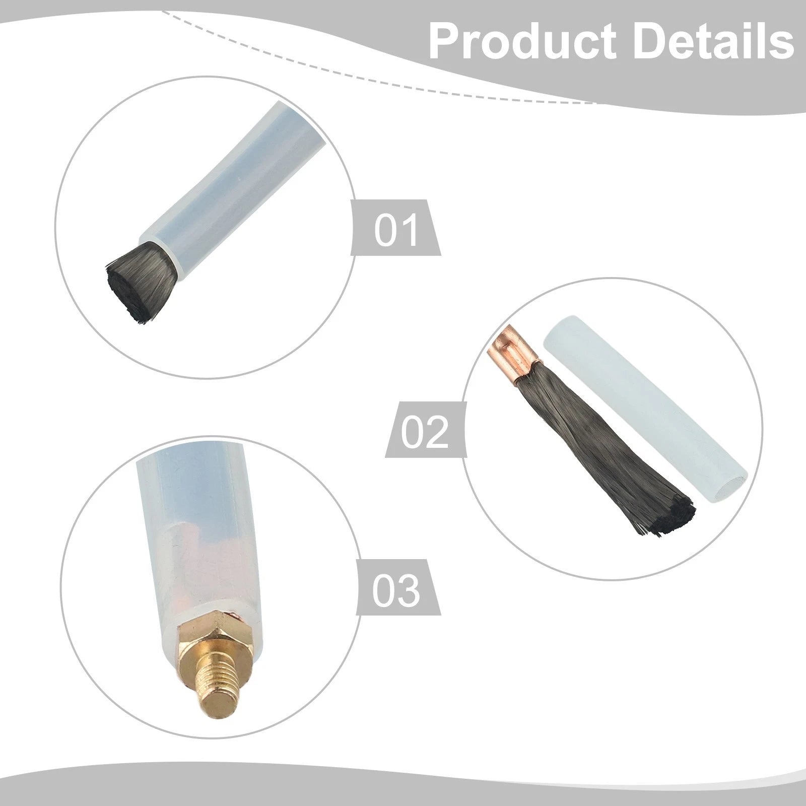 Carbon Brush for Weld Cleaning and Pickling in Stainless Steel Welding