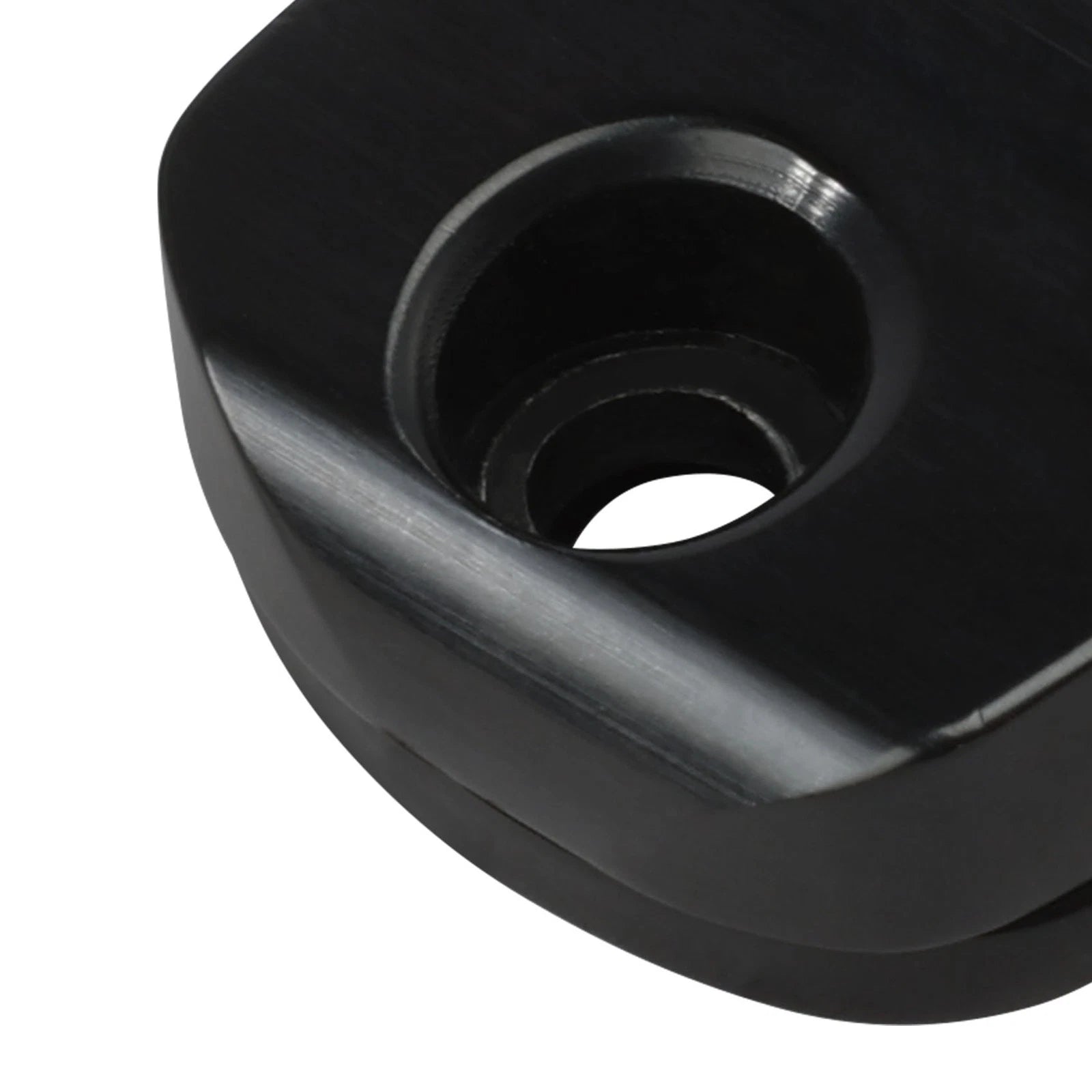 Clutch Cable Clip for Harley Softail Fat Boy FLSTF (2000–2018) - Black Aluminum