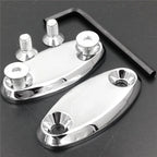 Mirror Block Off Base Plates for Honda CBR 600 F4 F4i 900 RR 929 954 1000RR