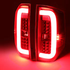 3D LED Tube Bar Tail Brake Light Reverse Lamps for Toyota Tundra (2014–2021)