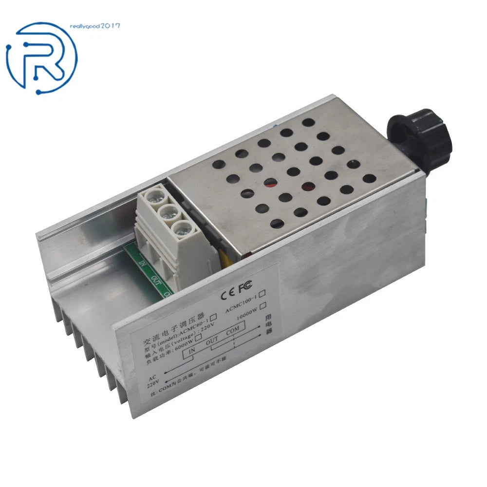 Motor Speed Controller for SCR 10000W AC 110-220V (Universal)