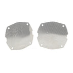 Chrome Front Fairing Mesh Speaker Grilles for Harley Dresser FLH/T Electra Glide