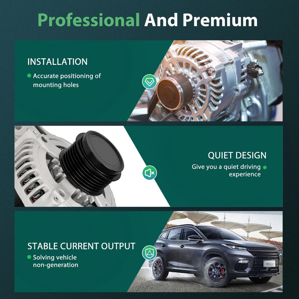 140A Alternator for Chevrolet Camaro 2012–2015