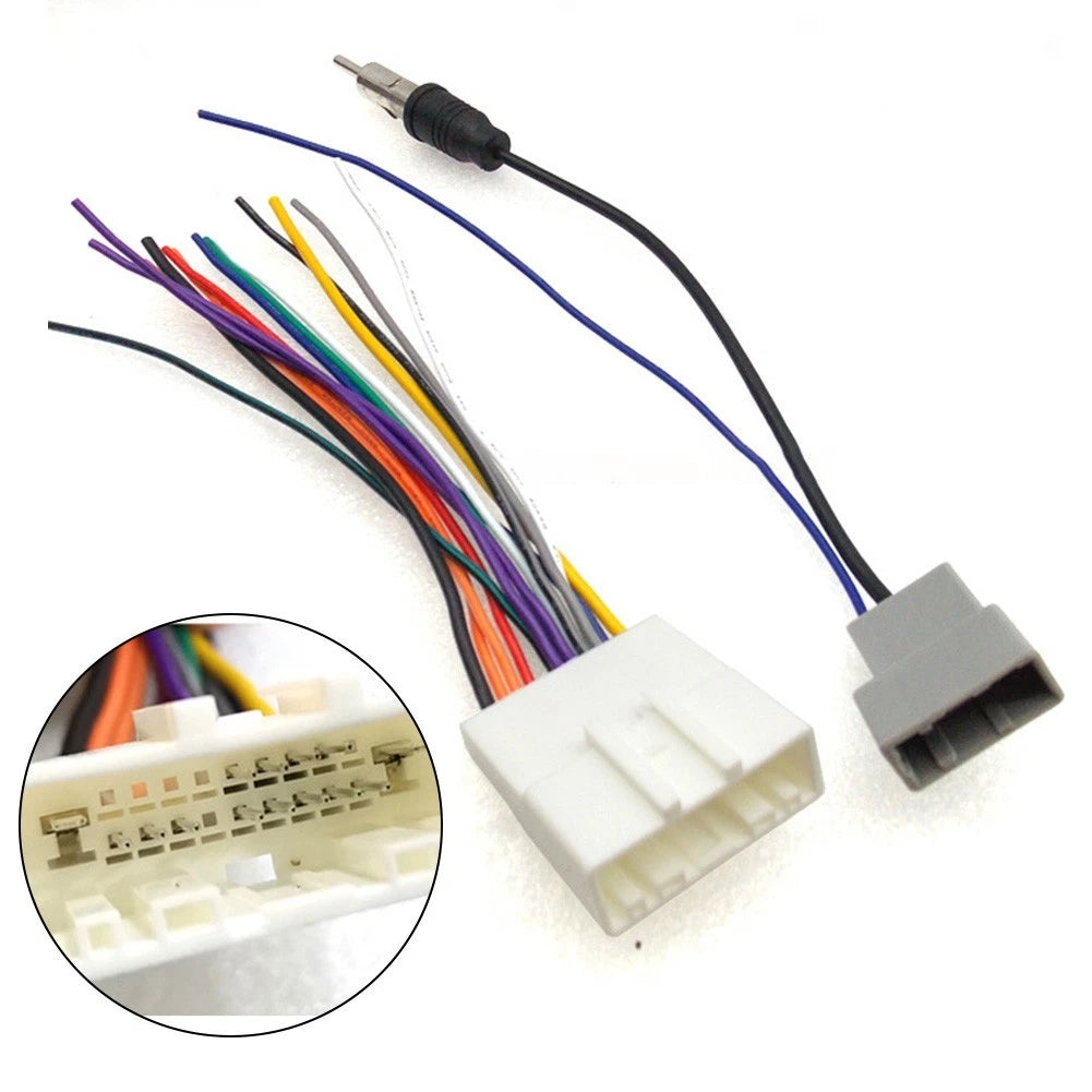 Wiring Harness for Nissan Car Radio CD DVD (2000–2023)