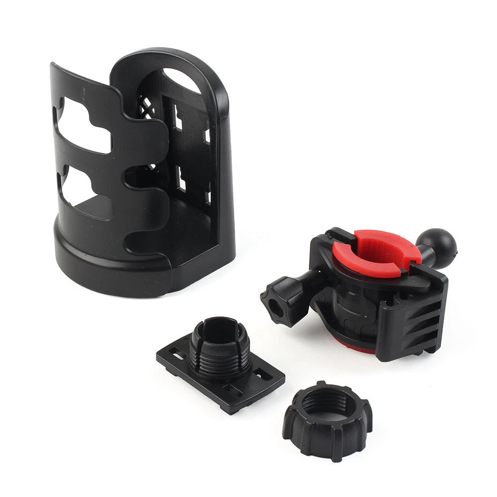 Cup Holder Handlebar Mount for Motorcycle ATV Bike (Universal Fit)