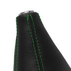 Manual Shift Boot for Honda CRX (1984–1987) Black Green Stitch
