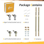 Set of 2 Tie Rod End Kit for Polaris Trail Blazer 250 Sport 400L 1995