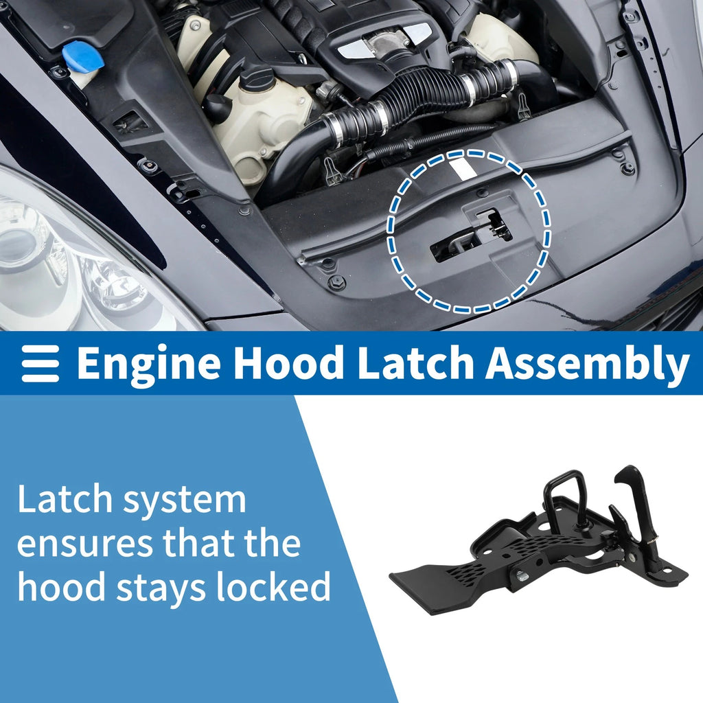 Hood Latch Assembly for Audi A4 (2005–2008) No. 8E0823480
