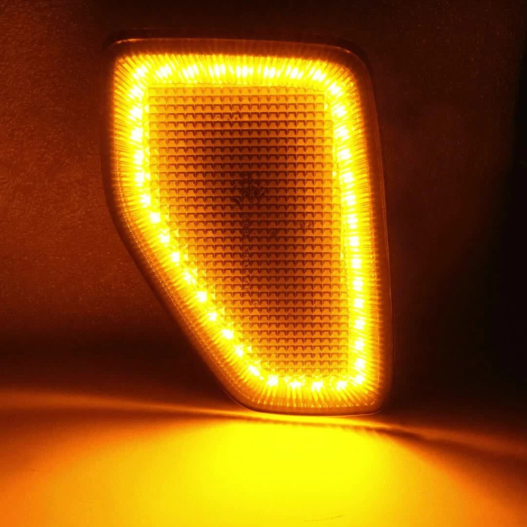 Smoke LED Front Fender Lamps for Hummer H3 (2005–2010) & H3T (2009–2010)