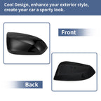 Right Side Mirror Cover Cap Replacement Gloss Black for Toyota RAV4 (2019–2023)