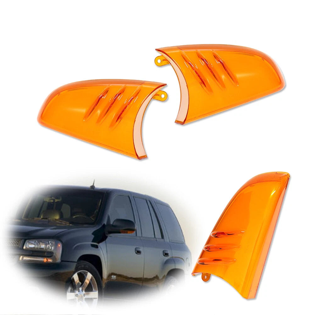 2X Turn Signal Light Lens for Chevrolet Trailblazer GMC Envoy Buick