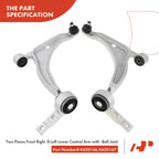 10x Front Lower Control Arm Ball Joint Sway Bar Link for Nissan Maxima (2000-2003)