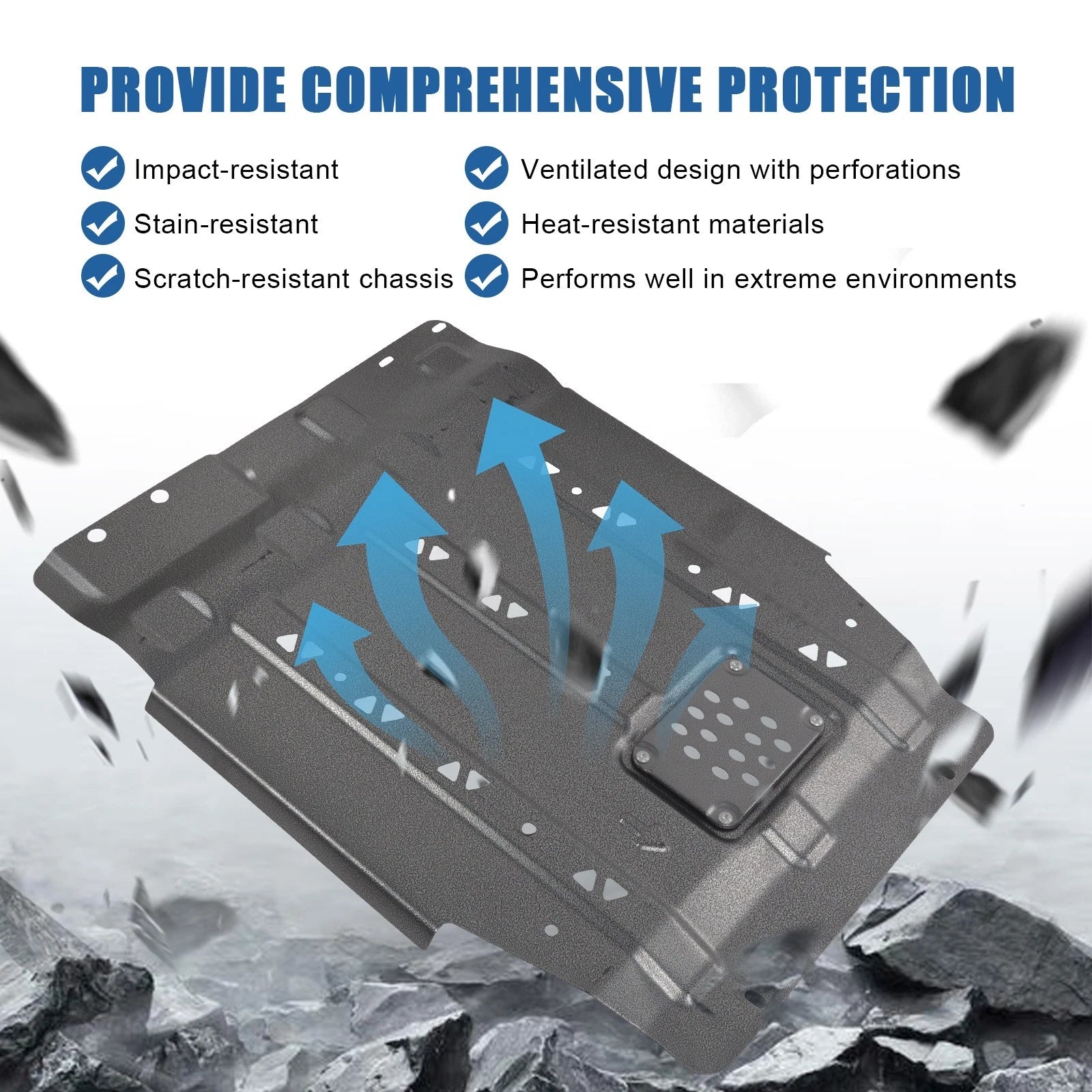 Full Skid Plate Package for Ford F150 (2015–2022)