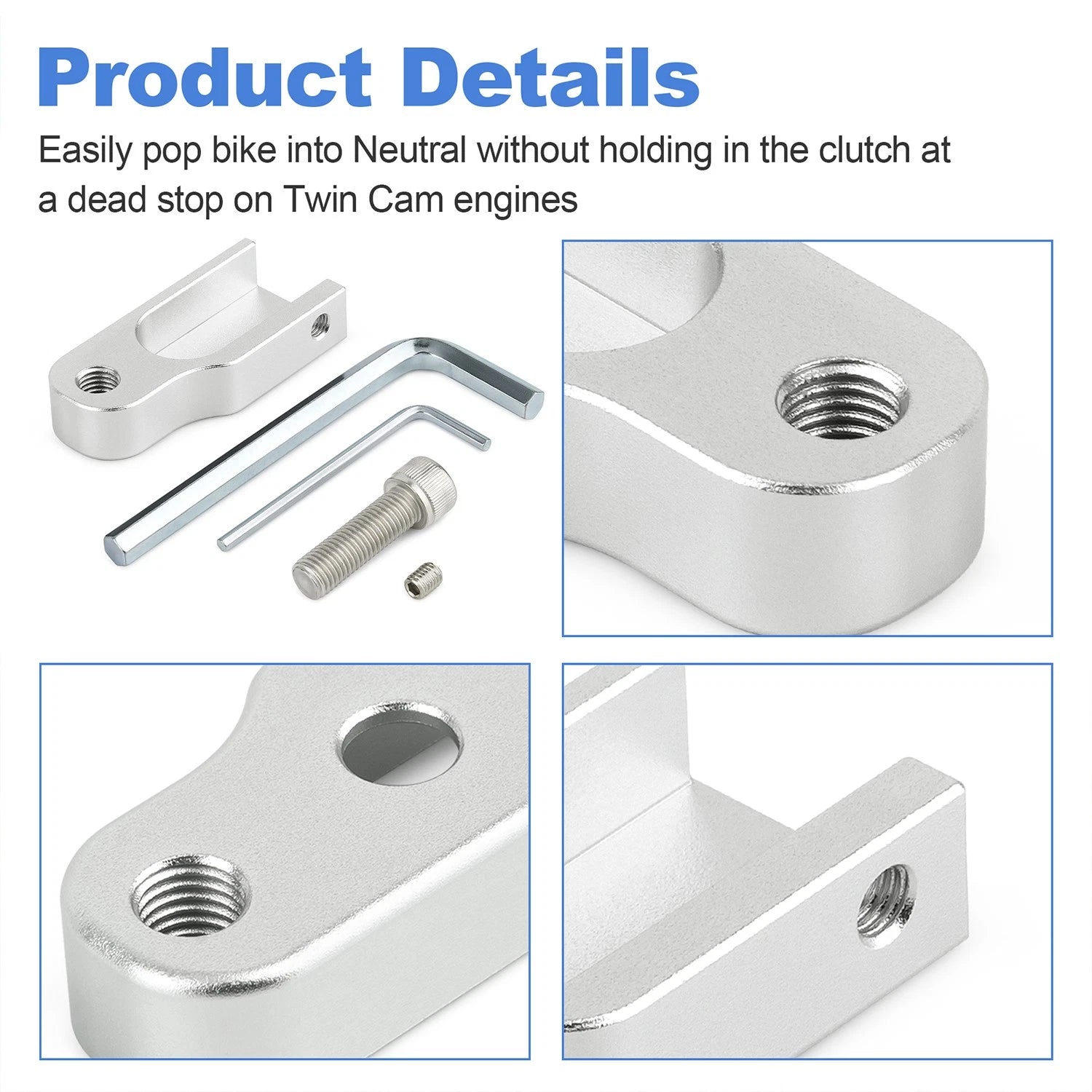 Neutral Shifter Extension Kit for Harley-Davidson Twin Cam (1999–2007)