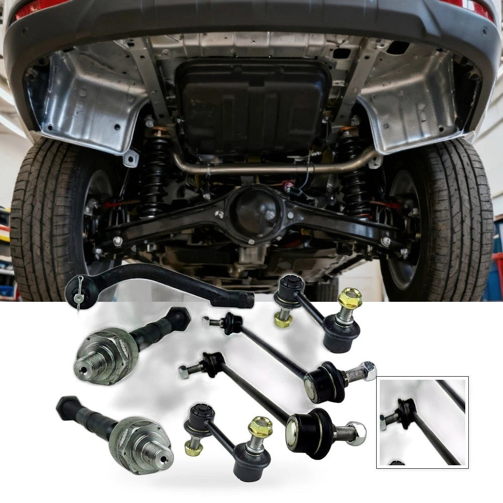 8-Piece Tie Rod End Stabiliser Sway Bar Link Kit for Hyundai Santa Fe