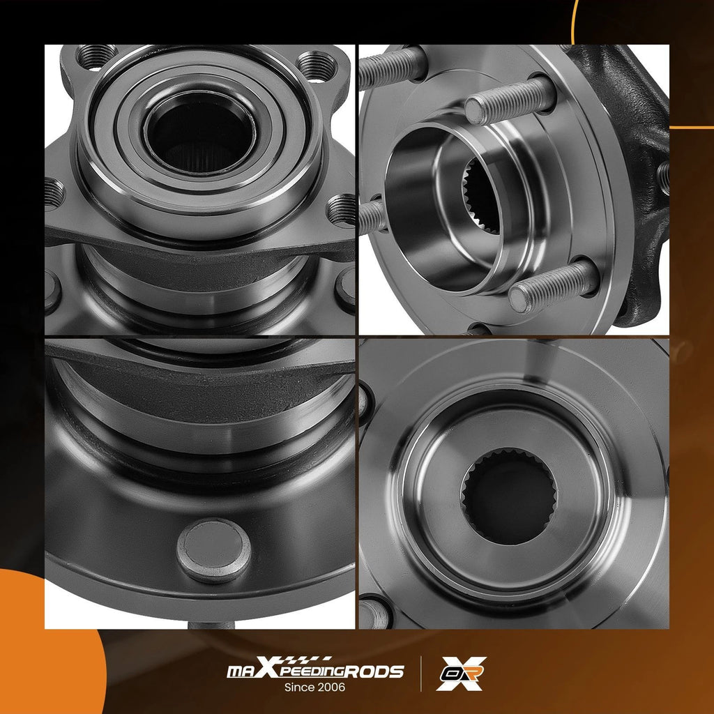 2X Rear Wheel Bearing Hubs Assembly for Mazda CX-9 (2007–2015) AWD HA590056