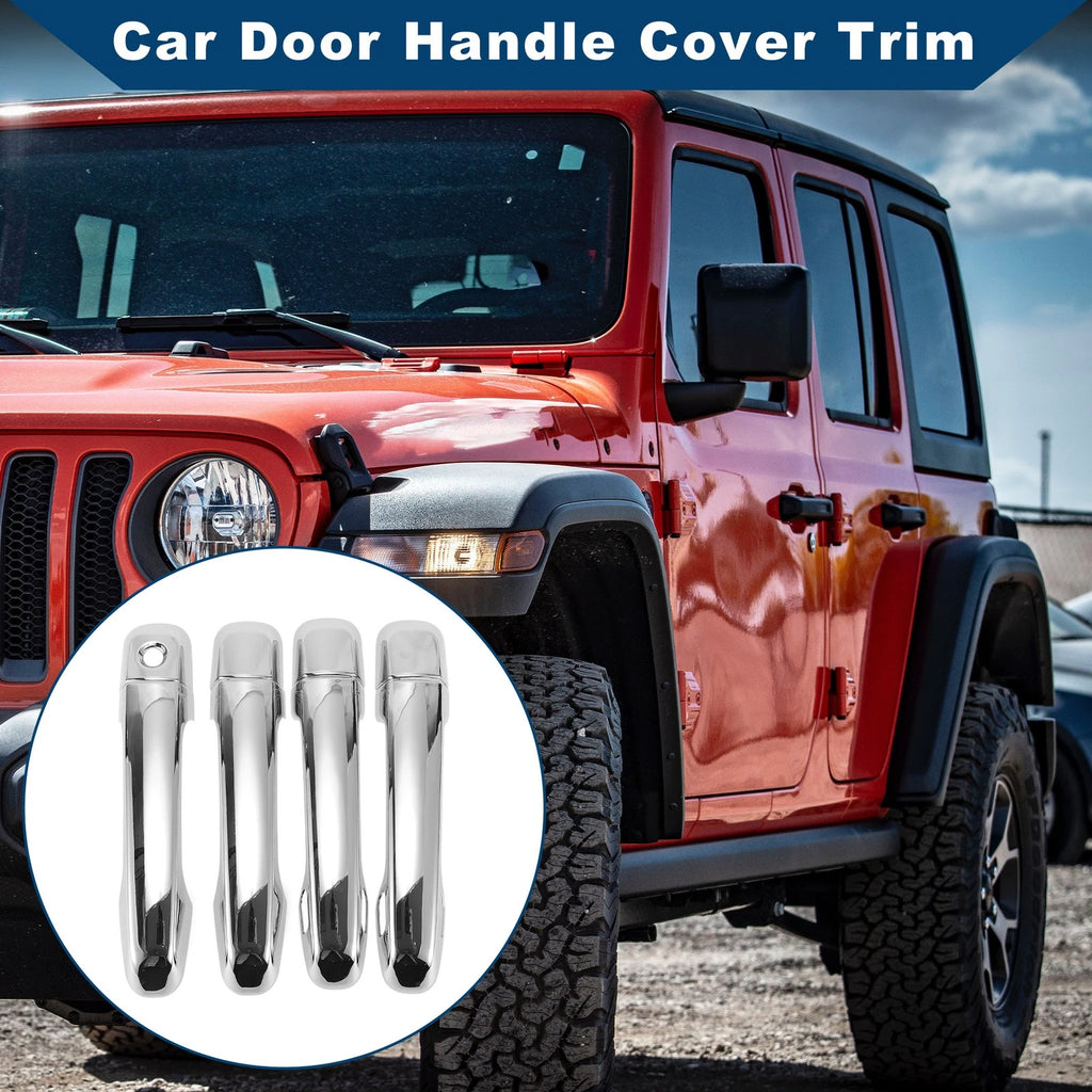 Car Door Handle Cover Trim for Toyota Land Cruiser Prado J150 J200 (2009–2021)