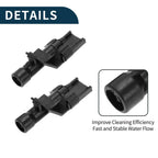 Front Windshield Washer Nozzles Set for Honda HR-V (2016-2017)