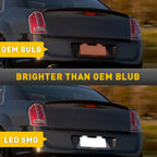 18-SMD LED License Plate Light for Dodge Charger Challenger Chrysler 300 (2006–2014)