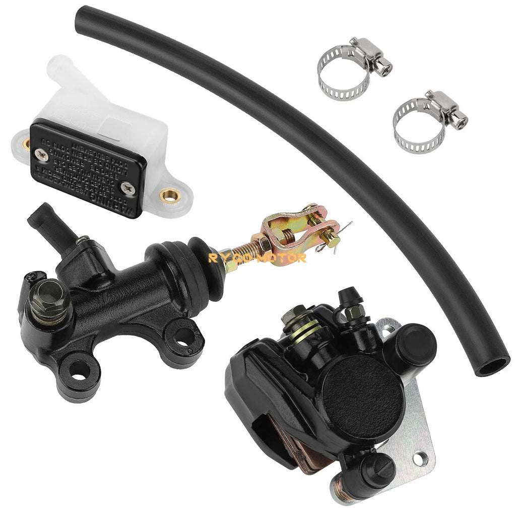 Front Brake Caliper & Rear Brake Master Cylinder Assy for Honda ATC250R (1983–1984)