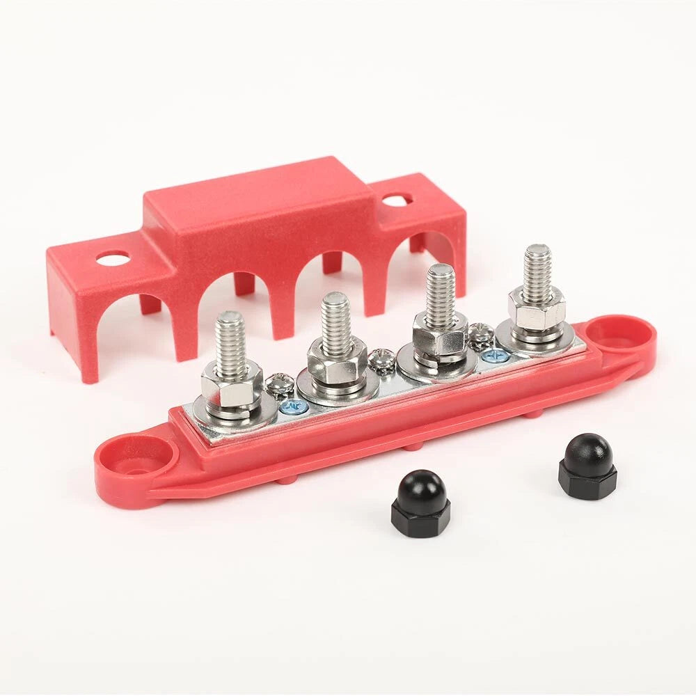 Busbar Power Distribution Block for 12V Systems