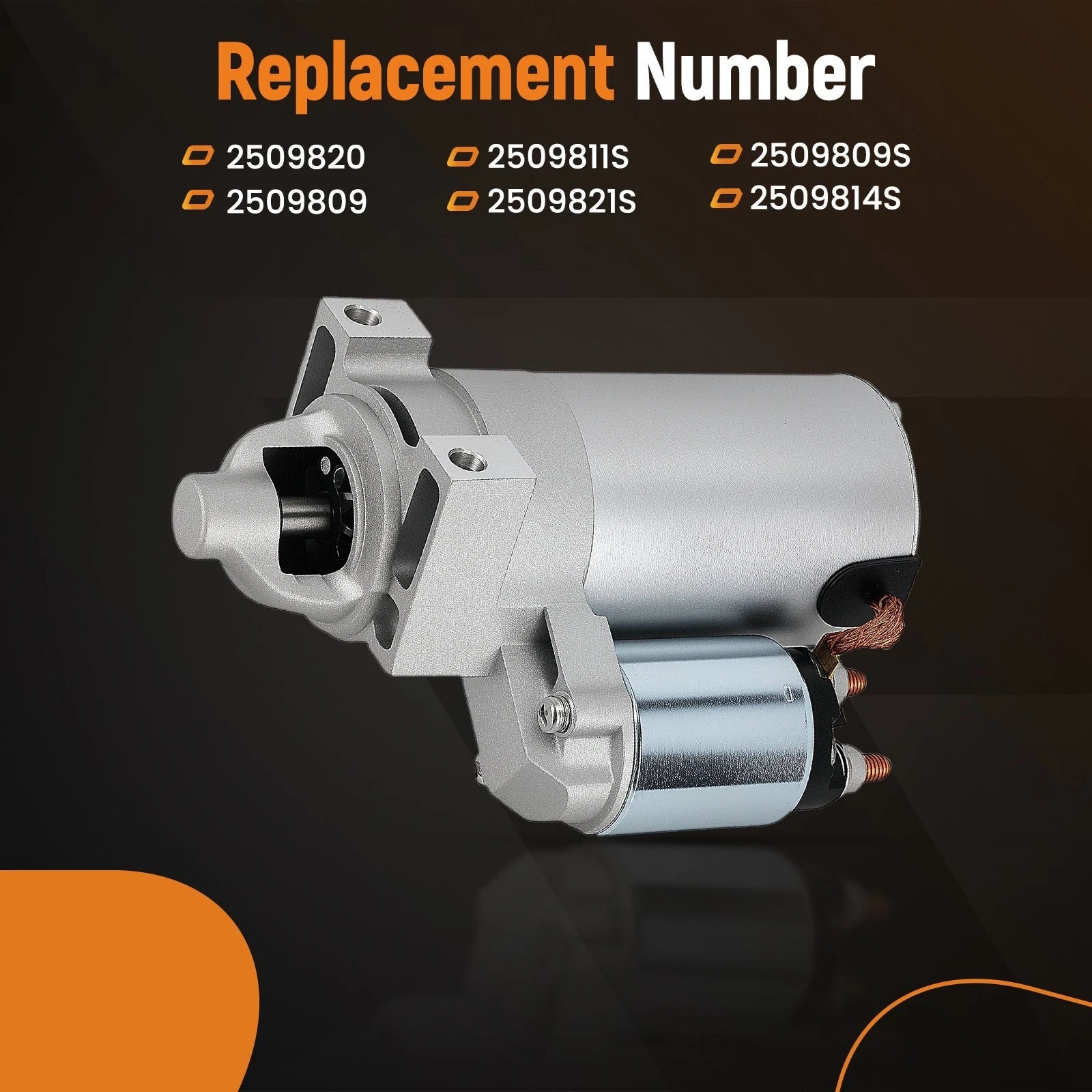 Starter Motor for Kohler CUB Cadet Big Country 6x4 (1996–2002)