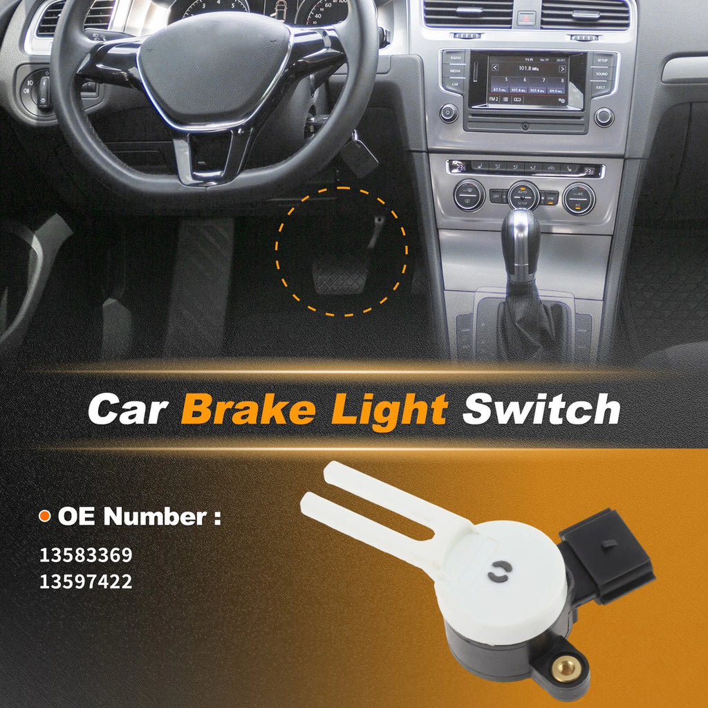 Brake Light Switch for Chevrolet Silverado 1500 (2015–2023) 13583369