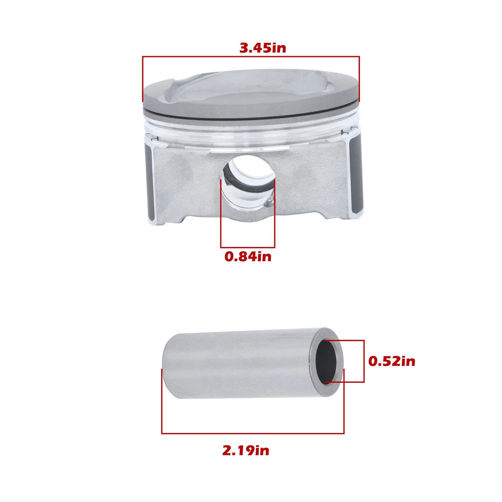 Pistons with Rings for Toyota Camry 2.4L (2007-2009)