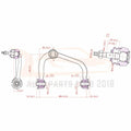 Set of 4 Front Control Arms Ball Joints for Ford Expedition (2007–2014)