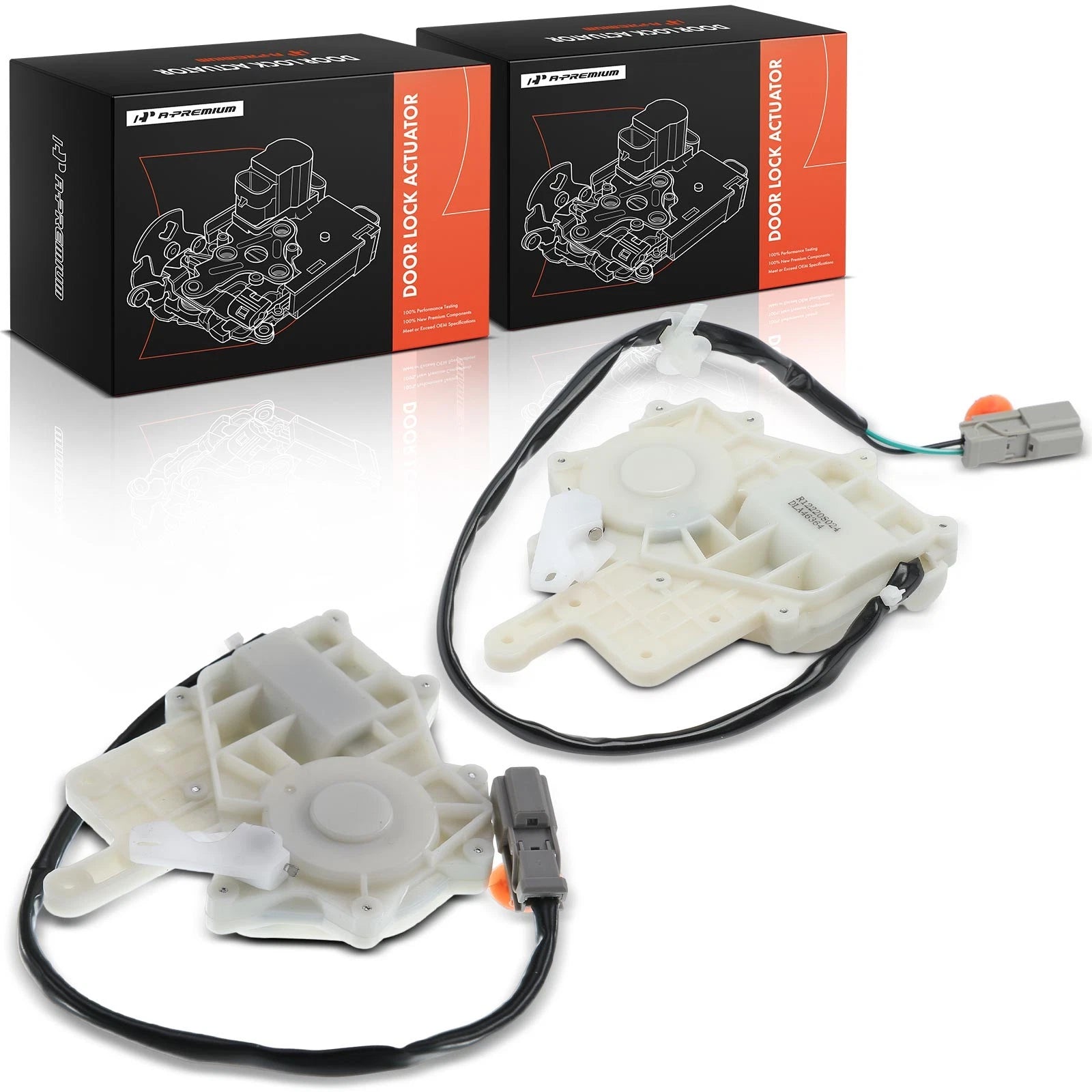 2X Rear Door Lock Actuator for Honda Civic (1996–2000)