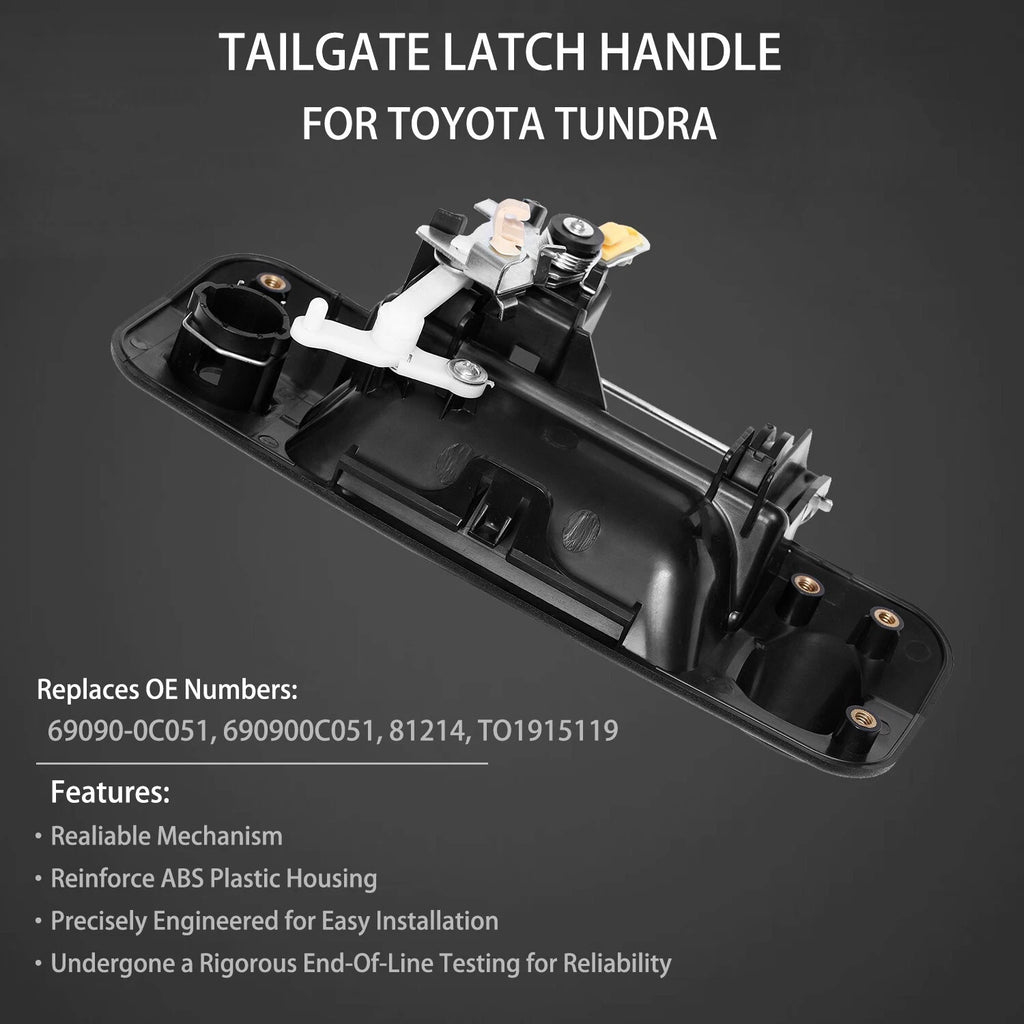 Tailgate Handle With Camera Hole For Toyota Tundra (2007-2013)
